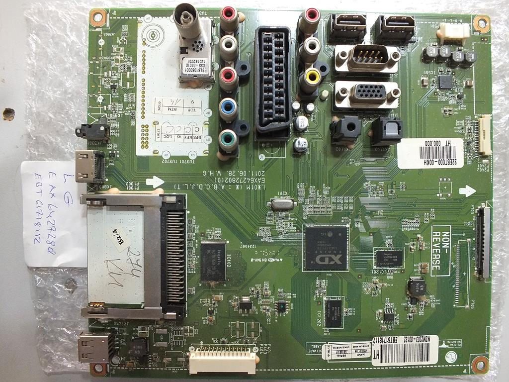 EBT61718112- EAX64272802 (0)- LG DISPLAY- LC320WUN-SCA2- LG 32LK430- 32LK430-ZG- LG LCD TV MAIN BOARD